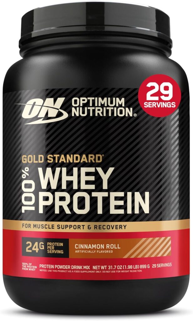 Optimum Nutrition Gold Standard Whey um dos melhores whey protein para ganhar massa muscular