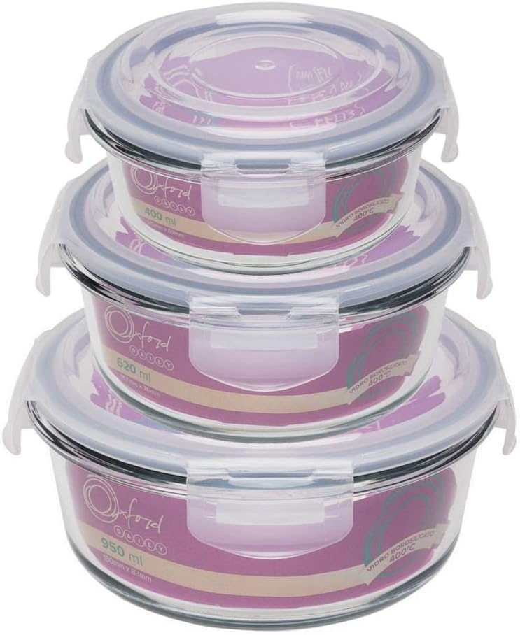 A Oxford é sinônimo de qualidade em utilidades domésticas no Brasil. Seus potes de vidro borossilicato competem de igual para igual com importados.